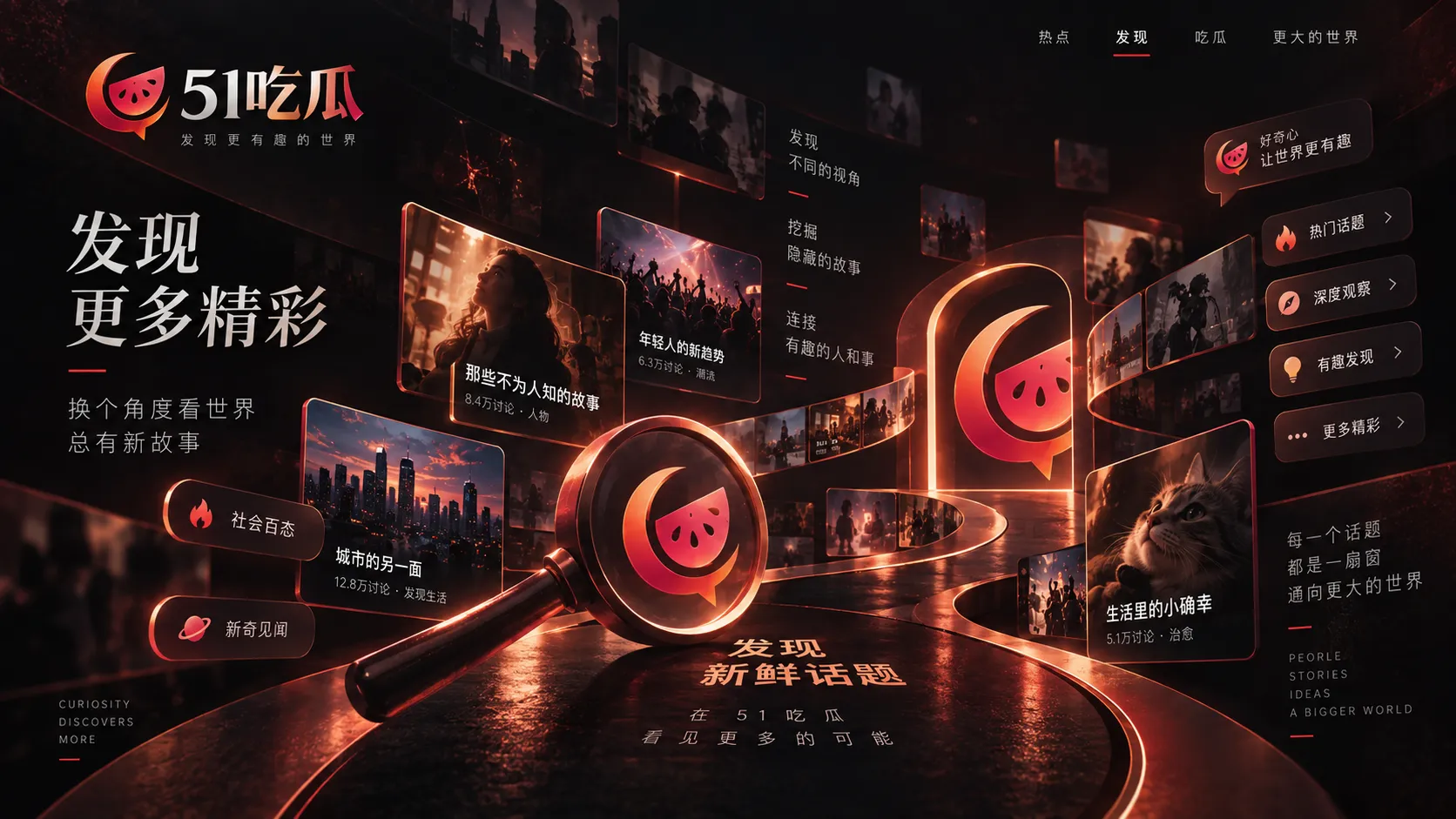 热点话题索引与内容发现